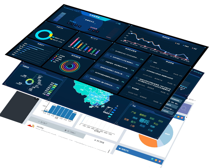 智能化舆情系统界面展示